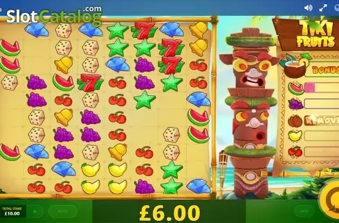 Οθόνη5. Tiki Fruits Κουλοχέρης 
