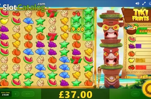 Οθόνη6. Tiki Fruits Κουλοχέρης 