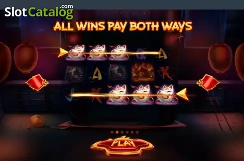 Οθόνη9. Flaming Fox Κουλοχέρης