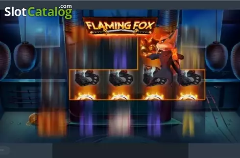 Οθόνη5. Flaming Fox Κουλοχέρης