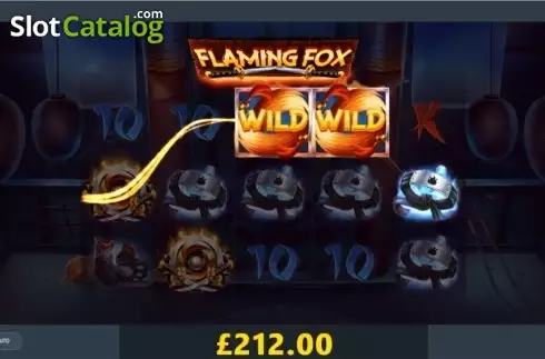 Οθόνη6. Flaming Fox Κουλοχέρης