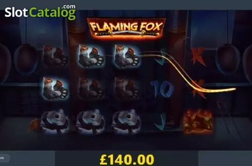 Οθόνη7. Flaming Fox Κουλοχέρης