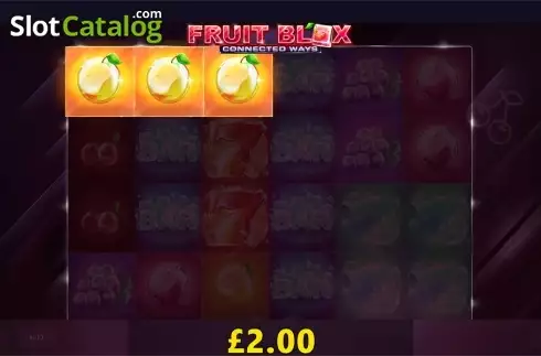 Οθόνη4. Fruit Blox Κουλοχέρης
