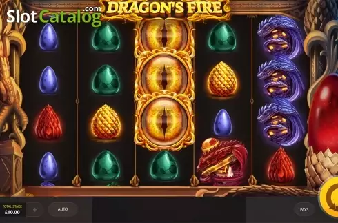 Οθόνη3. Dragon's Fire Κουλοχέρης