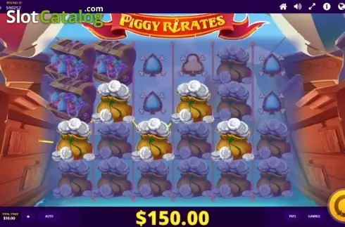 Οθόνη3. Piggy Pirates Κουλοχέρης