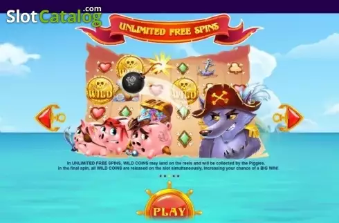 Οθόνη6. Piggy Pirates Κουλοχέρης