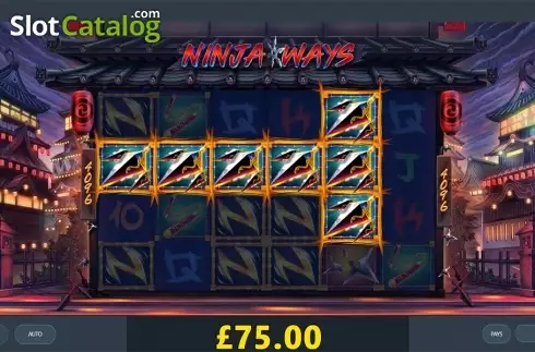 Οθόνη6. Ninja Ways Κουλοχέρης