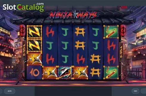 Οθόνη3. Ninja Ways Κουλοχέρης