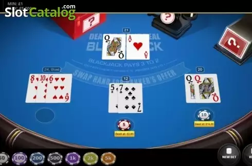 Οθόνη4. Deal Or No Deal Blackjack Κουλοχέρης 