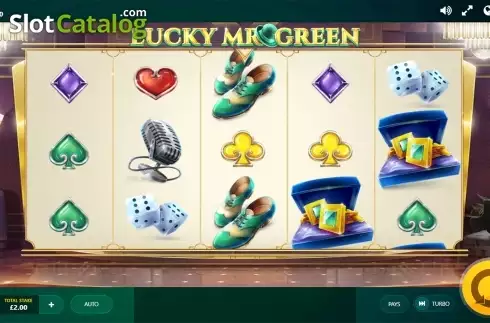Οθόνη3. Lucky Mr Green Κουλοχέρης