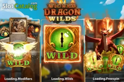 Wicked Dragon Wilds Λογότυπο Wicked Dragon Wilds Λογότυπο