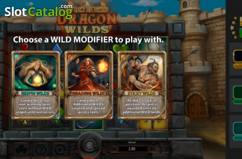 Οθόνη2. Wicked Dragon Wilds Κουλοχέρης