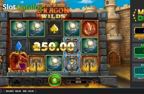 Οθόνη4. Wicked Dragon Wilds Κουλοχέρης