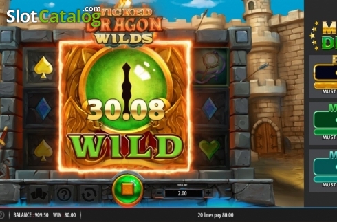 Οθόνη7. Wicked Dragon Wilds Κουλοχέρης