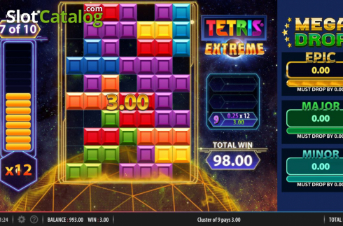 Οθόνη7. Tetris Extreme Κουλοχέρης