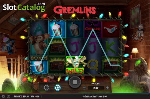 Οθόνη7. Gremlins Κουλοχέρης