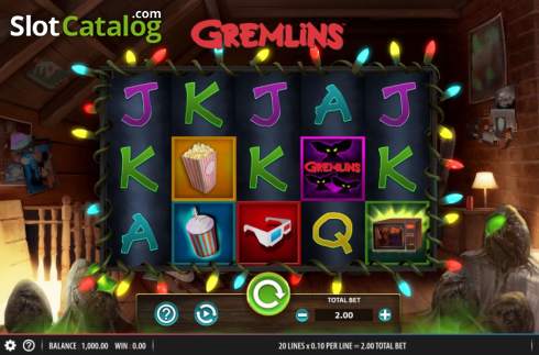 Οθόνη3. Gremlins Κουλοχέρης
