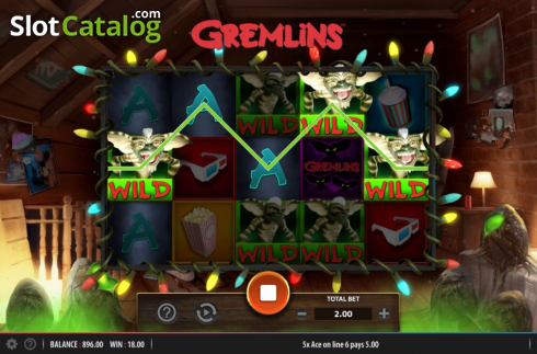 Οθόνη4. Gremlins Κουλοχέρης