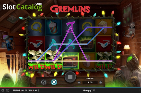 Οθόνη5. Gremlins Κουλοχέρης
