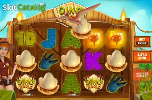 Οθόνη3. Dinoworld Κουλοχέρης