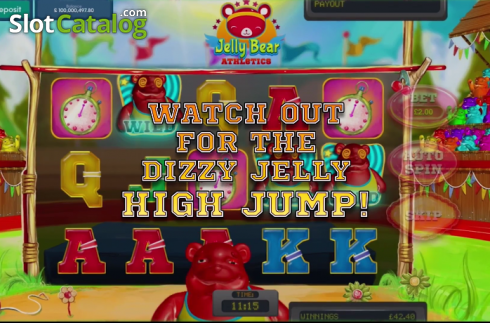 Οθόνη6. Jelly Bear Athletics Κουλοχέρης