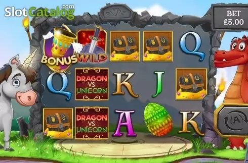Οθόνη2. Dragon vs Unicorn Κουλοχέρης