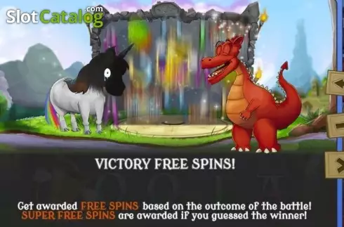 Οθόνη7. Dragon vs Unicorn Κουλοχέρης