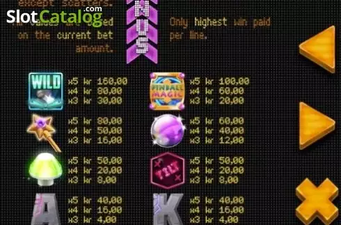 Οθόνη3. Pinball Magic Κουλοχέρης