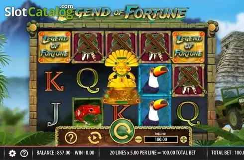 Οθόνη3. Legend of Fortune Κουλοχέρης
