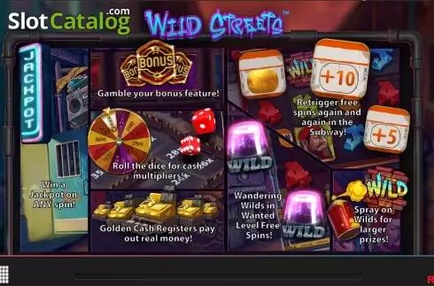 Οθόνη2. Wild Streets (Red7) Κουλοχέρης