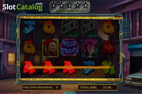Οθόνη8. Wild Streets (Red7) Κουλοχέρης