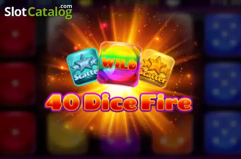 40 Dice Fire Λογότυπο 40 Dice Fire Λογότυπο