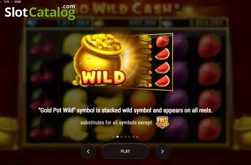 Οθόνη5. 50 Wild Cash Κουλοχέρης