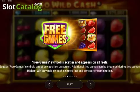 Οθόνη6. 50 Wild Cash Κουλοχέρης