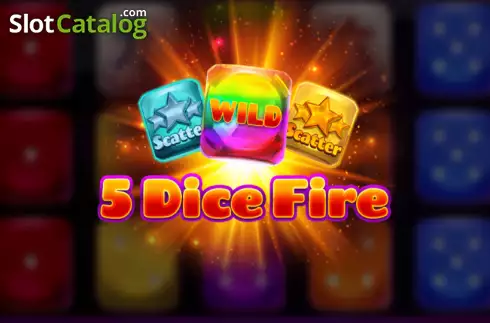 5 Dice Fire Λογότυπο 5 Dice Fire Λογότυπο