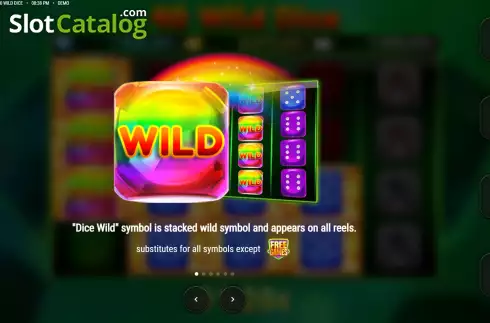 Οθόνη7. 40 Wild Dice Κουλοχέρης
