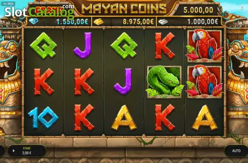 Οθόνη2. Mayan Coins: Lock and Cash Κουλοχέρης