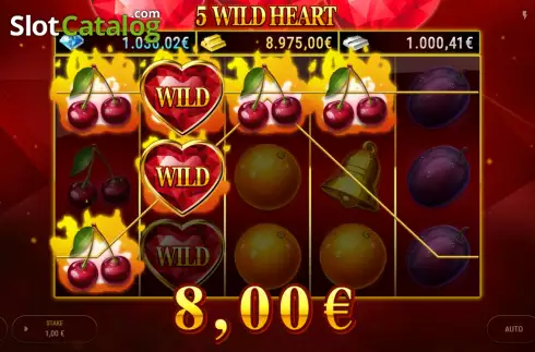 Οθόνη4. 5 Wild Heart Κουλοχέρης