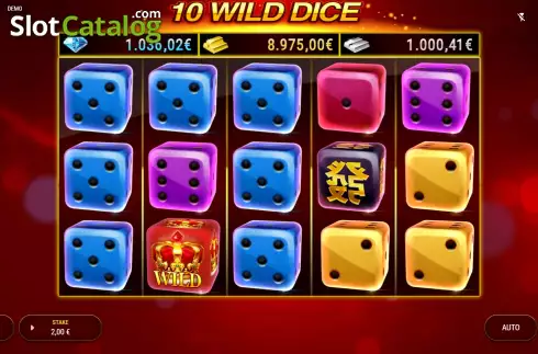 Οθόνη2. 10 Wild Dice (Redstone) Κουλοχέρης