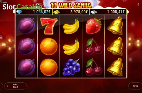 Οθόνη2. 10 Wild Santa Κουλοχέρης