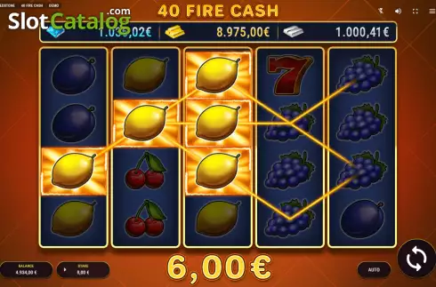 Οθόνη3. 40 Fire Cash Κουλοχέρης