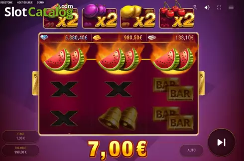 Οθόνη3. HEAT Double Κουλοχέρης