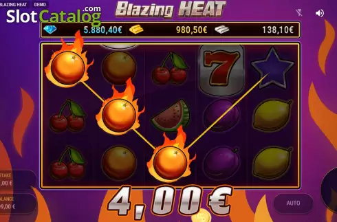 Οθόνη4. Blazing HEAT Κουλοχέρης