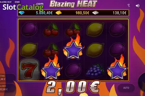 Οθόνη3. Blazing HEAT Κουλοχέρης