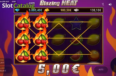 Οθόνη5. Blazing HEAT Κουλοχέρης
