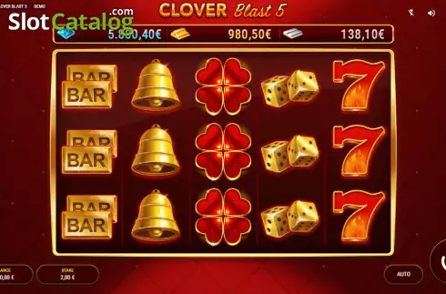 Οθόνη2. Clover Blast 5 Κουλοχέρης