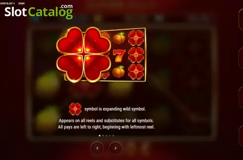 Οθόνη5. Clover Blast 5 Κουλοχέρης