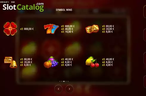 Οθόνη7. Clover Blast 5 Κουλοχέρης