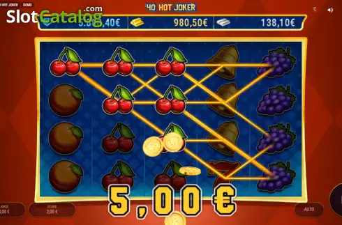 Οθόνη4. 40 Hot Joker Κουλοχέρης