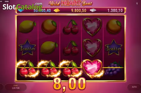 Οθόνη3. Wild Heart Beat Κουλοχέρης 